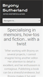 Mobile Screenshot of bryonysutherland.com